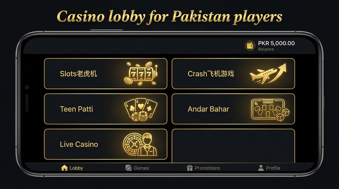 Lobby view of 399bet for Pakistan users - 4
